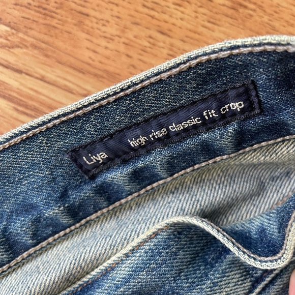 Citizens of humanity liya high rise classic fit crop jeans size 25 - Picture 5 of 7